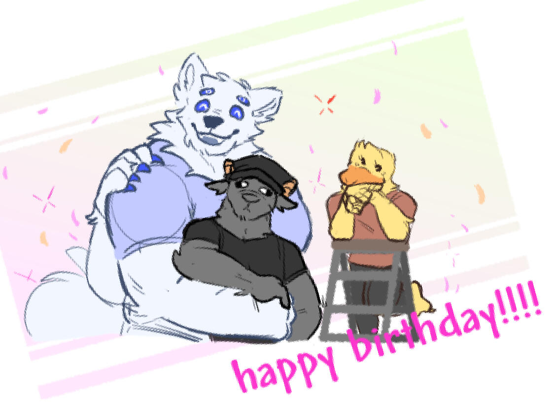 bday gift, for c3b4, goatbird and isaac (they all have the same bday)